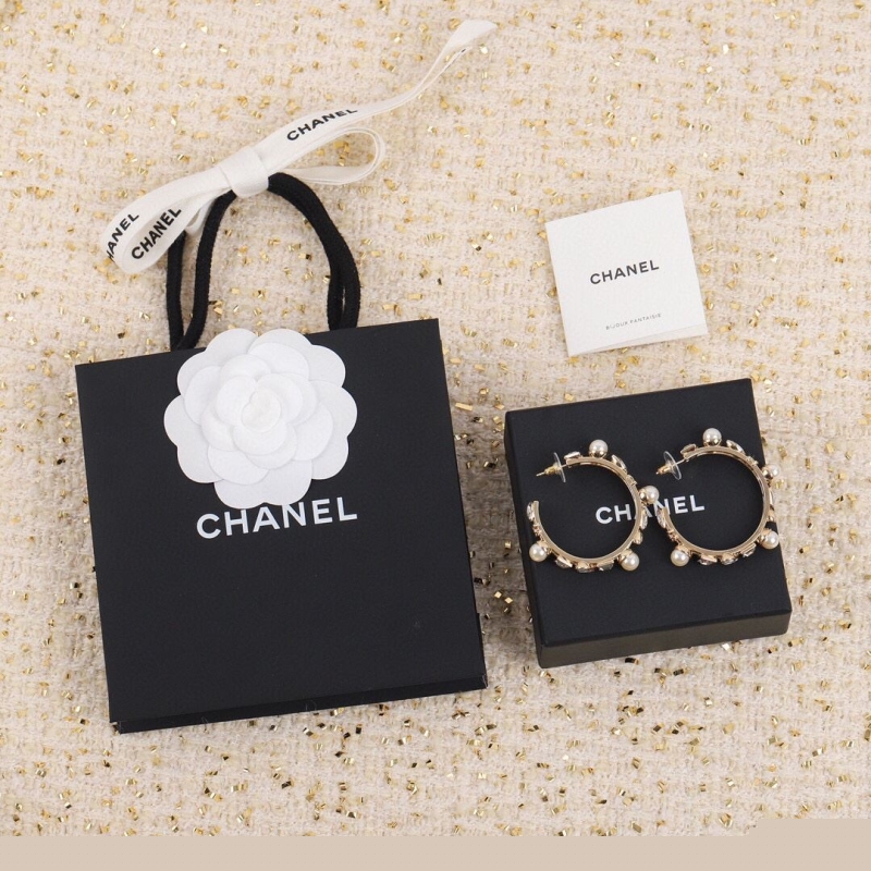 Ch*el earrings